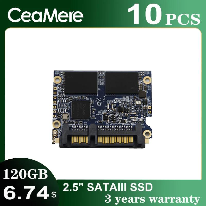 CeaMere SATA SSD ǻ  ָ Ʈ ϵ ̺  ܼ ƮϿ, 120GB, 128GB, 256GB, 512GB, 1TB, 10PCs